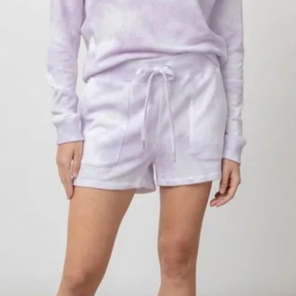 NWT Rails Lavender Tie Dye Robin Cotton Lounge Shorts XL